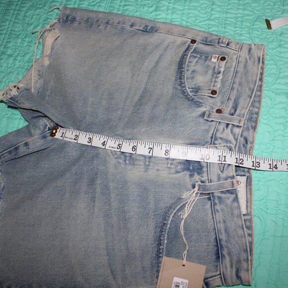 AG-ED Denim Womens Clove High Rise Shorts Baggy Vintage Inspired Size 26  NWT - Picture 9 of 10